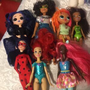 Assorted Girls' Fashion Doll Bundle